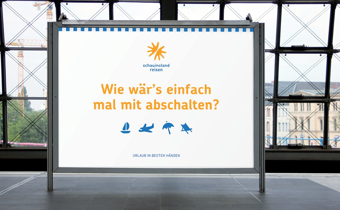 Schauinsland Reisen der Grossflaechenplakat Kampagne